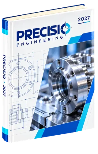 Contemporary layout diary cover concept for manufacturing, sample brand Precisio